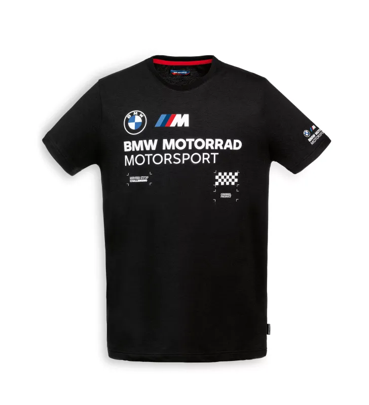 Camiseta M Motorsport Hombre Negro XL