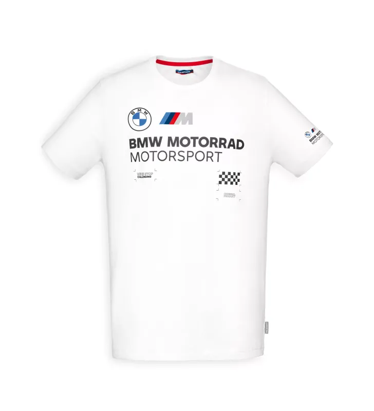 Camiseta M Motorsport Hombre Blanco XL