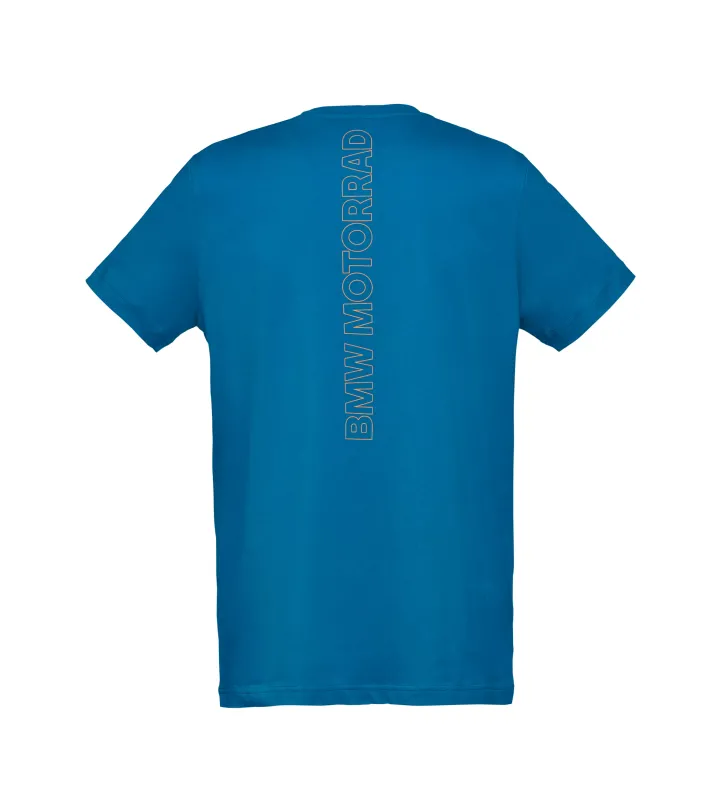 Camiseta Make Life A Ride Hombre L Azul