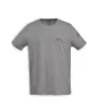 Camiseta Make Life A Ride Hombre M Grey melange