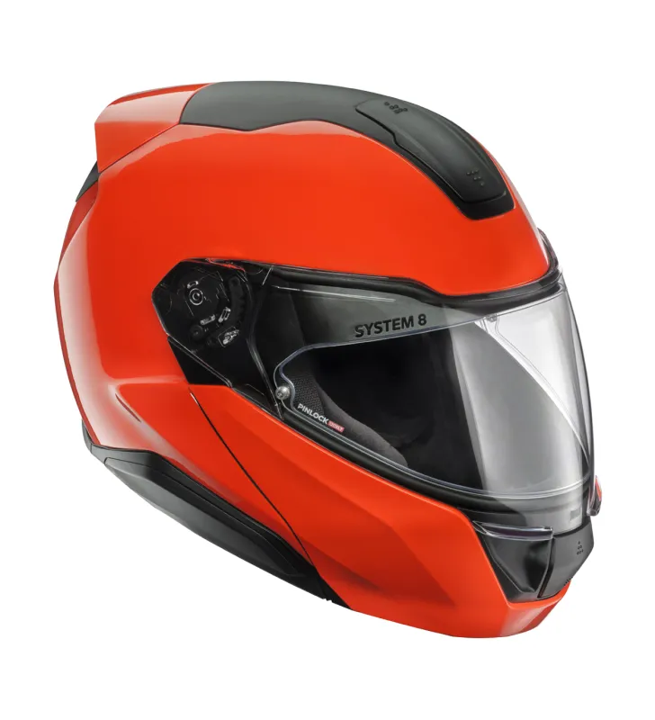 Casco System 8 Carbon Unisex Neon Naranja