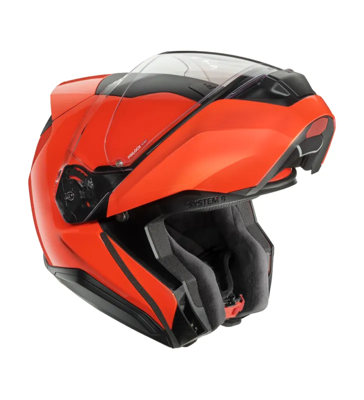 Casco System 8 Carbon Unisex Neon Naranja