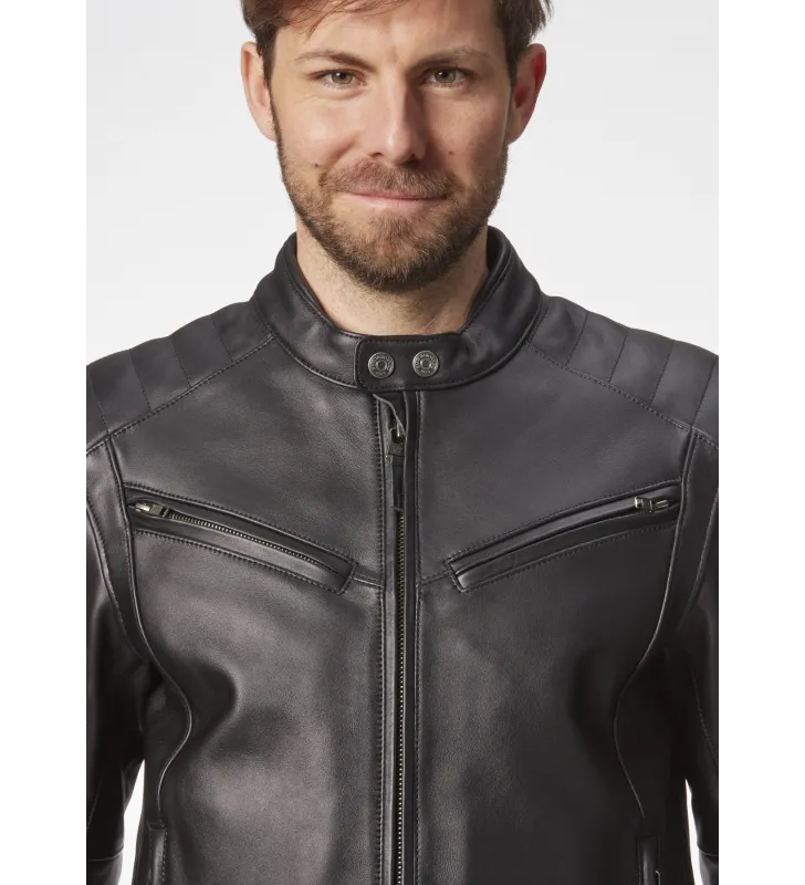 Chaqueta Schwabing Hombre Negro/Azul