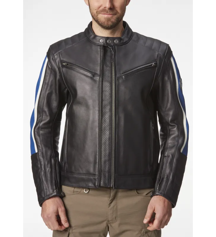 Chaqueta Schwabing Hombre Negro/Azul