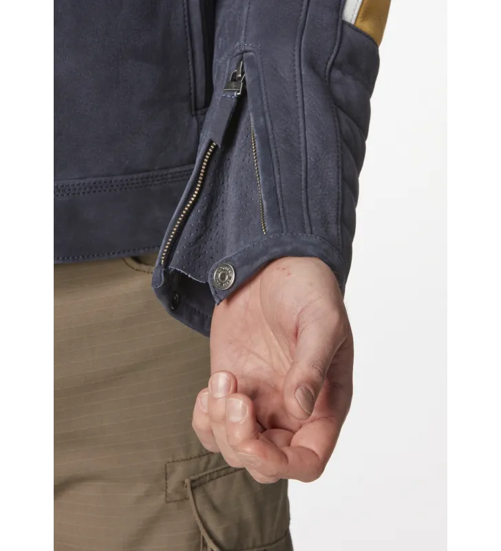 Chaqueta Schwabing Hombre Azul/Amarillo