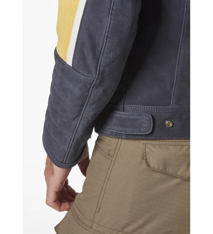 Chaqueta Schwabing Hombre Azul/Amarillo